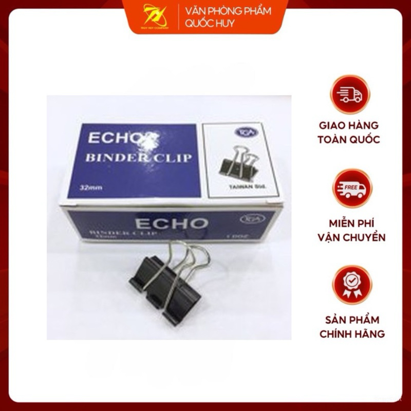 KẸP TÀI LIỆU ĐEN ( 1 HỘP 12 CÁI ),KẸP BƯỚM 15MM-19MM-25MM-32MM-41MM-51MM-VPP QUỐC HUY