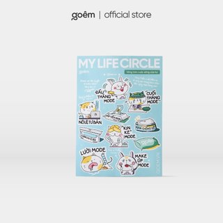 [Quà Tặng] Goêm Sticker MY LIFE CIRCLE