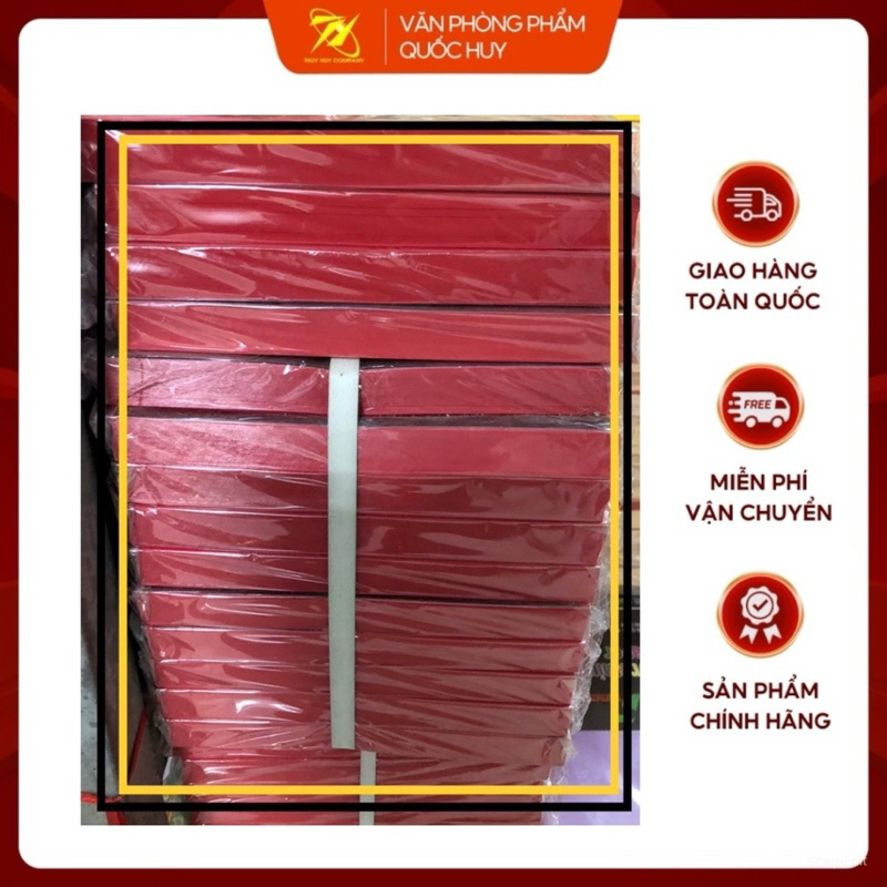 BÌA GIẤY A4 ĐL 160GMS, MẦU ĐỎ, ĐEN, VÀNG, XANH, TÍM, HỒNG... 1GRAM/100 TỜ - VPP QUỐC HUY