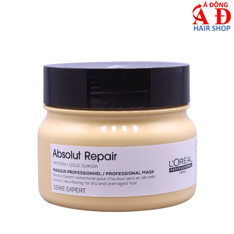 [L'OREAL] MẶT NẠ Ủ DIÊM MẠCH LOREAL ABSOLUT REPAIR KEM BƠ CHO TÓC HƯ TỔN TOÀN DIỆN NEW