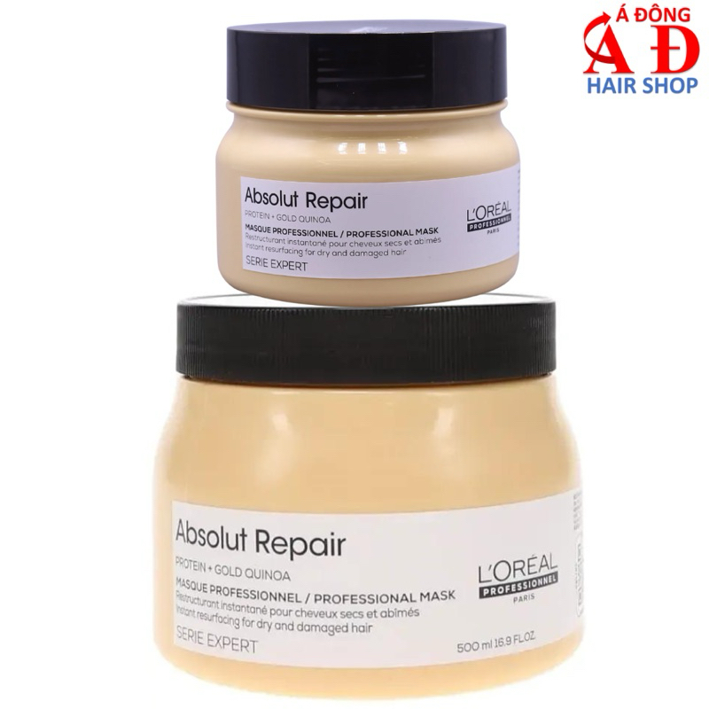 [L'OREAL] MẶT NẠ Ủ DIÊM MẠCH LOREAL ABSOLUT REPAIR KEM BƠ CHO TÓC HƯ TỔN TOÀN DIỆN NEW