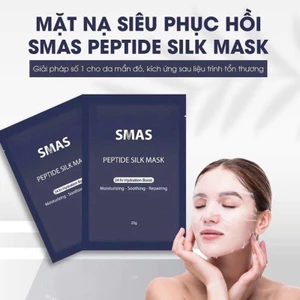 1-5 miếng Mặt nạ dưỡng da - SMAS Peptide Silk Mask, hiệu SMAS, (25gr/miếng) - hạn 2028 HQ mặt nạ smas IS97