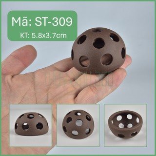 Đồ Chơi Gốm Cho Cá, Tép Cảnh - Sử Dụng Trang Trí - Hang Trú Ẩn Cho Cá, Tép, Pleco