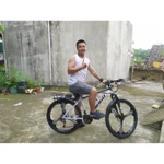 Xe đạp thể thao  ngoài trời 26inch 21 tốc độ MINGU TUEHAN - Phiên bản có phuộc giảm sóc trước nang cấp xịn 14 kg — ảnh 3