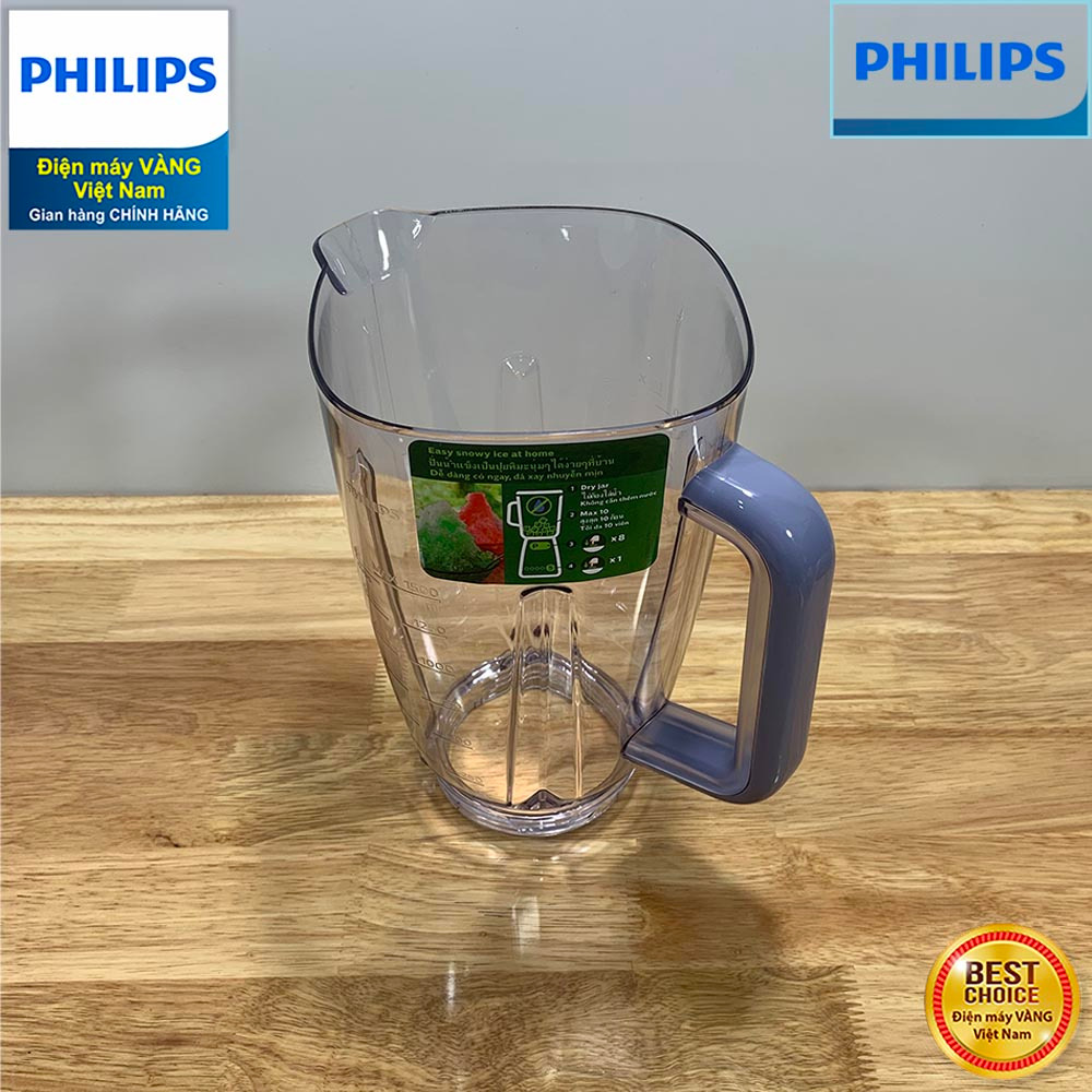 Ảnh Linh kiện phụ kiện máy xay sinh tố Philips HR2221/00 HR2222/00 HR2223/00 HR2221 HR2222 HR2223 - Hàng chính hãng 3