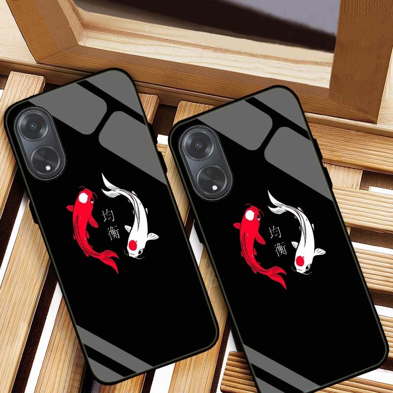 ỐP LƯNG OPPO A60 HÌNH 555 LƯNG KÍNH CƯỜNG LỰC CAO CẤP