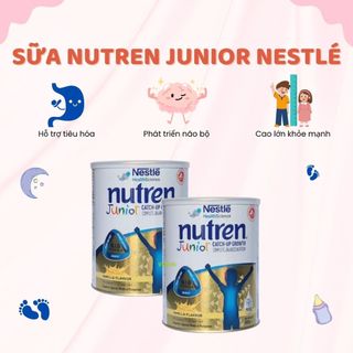 Sữa Bột Nutren Junior 800 Cải Thiện Cân Nặng Bổ Sung Dưỡng Chất Bé Thông Minh Xương Chắc Khỏe - Thụy Sĩ