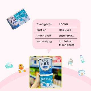 Sữa Non Bột Công Thức ILDONG Xuất Xứ Hàn Quốc Cải Thiện Đề Kháng Kích Thích Ăn Ngon Cho Bé 90g