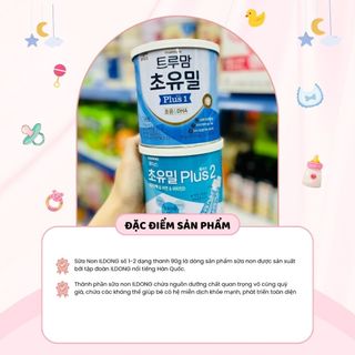 Sữa Non Bột Công Thức ILDONG Xuất Xứ Hàn Quốc Cải Thiện Đề Kháng Kích Thích Ăn Ngon Cho Bé 90g