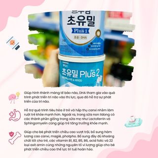 Sữa Non Bột Công Thức ILDONG Xuất Xứ Hàn Quốc Cải Thiện Đề Kháng Kích Thích Ăn Ngon Cho Bé 90g