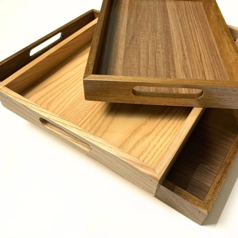 Khay gỗ decor