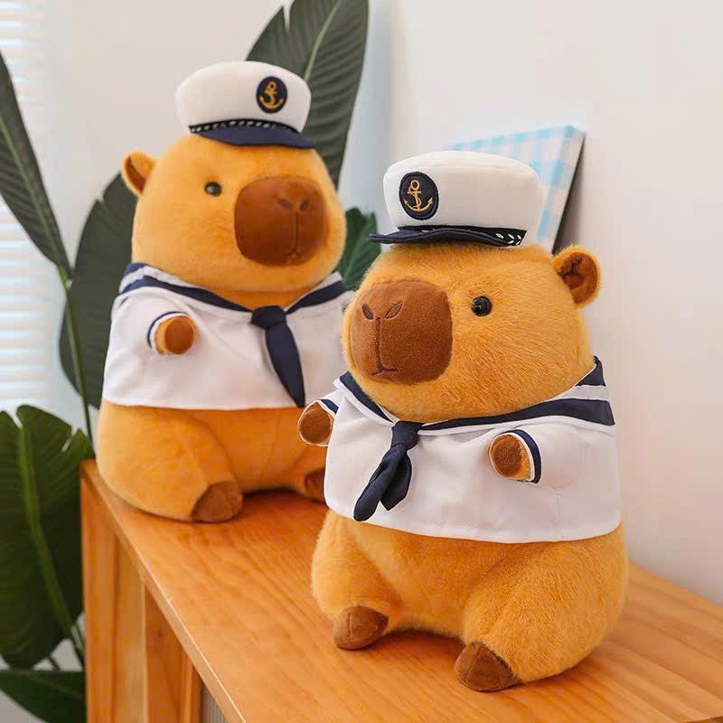 Capybara Hải Quân Gấu Capybara Thủy Thủy Đáng Yêu Gấu Bông Hải Quân Cao Cấp Món Quà ý Nghĩa Cho Người Lính Hải Quân