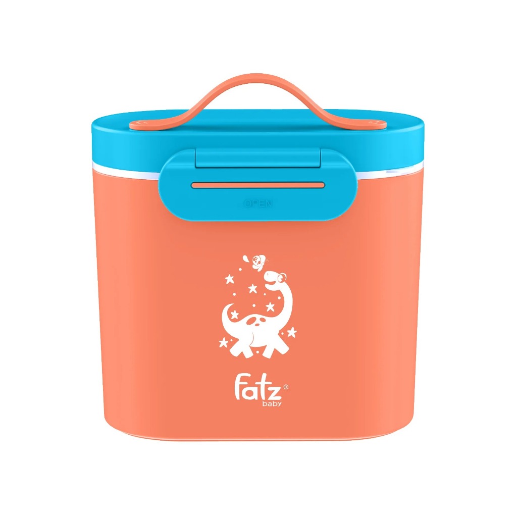 Ảnh Hộp đựng sữa bột, ngũ cốc, bánh ăn dặm cho bé 600ml FATZBABY FB8201SS nhựa PP không chứa BPA, an toàn và không mùi 1