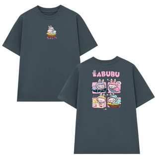 Áo thun Unisex Oversize form rộng nam nữ in hình LABUBU dễ thương chất Cotton 2c Premium