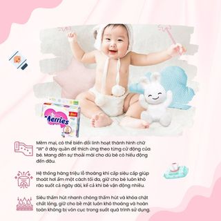 Tã Bỉm Quần MERRIES Cộng Miếng Chuẩn Nội Địa Nhật Bản Siêu Thoáng Mát Thấm Hút Nhanh Chất Lỏng