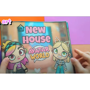 Đồ chơi búp bê giấy Toca life world New House Avatar World A8