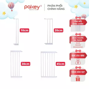 Tấm Nối Thanh Chắn Cầu Thang, Chắn Cửa PAKEY Tiện Lợi Đủ Kích Thước 10-45cm TẶNG THÊM KẸP CỐ ĐỊNH