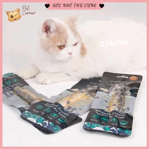 Cá thu biển hấp nguyên con ăn liền cho mèo - Taste The Sea (50gr)