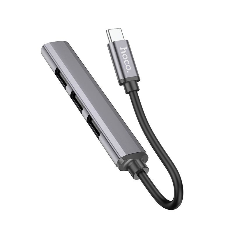 Cáp Chuyển đổi Hoco HB26 USB 4in1 sang 4 cổng USB 3.0 + USB 2.0.