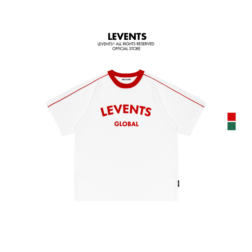 Áo Thun Levents Global Raglan Tee 100% Cotton Unisex T-shirt Oversized ...