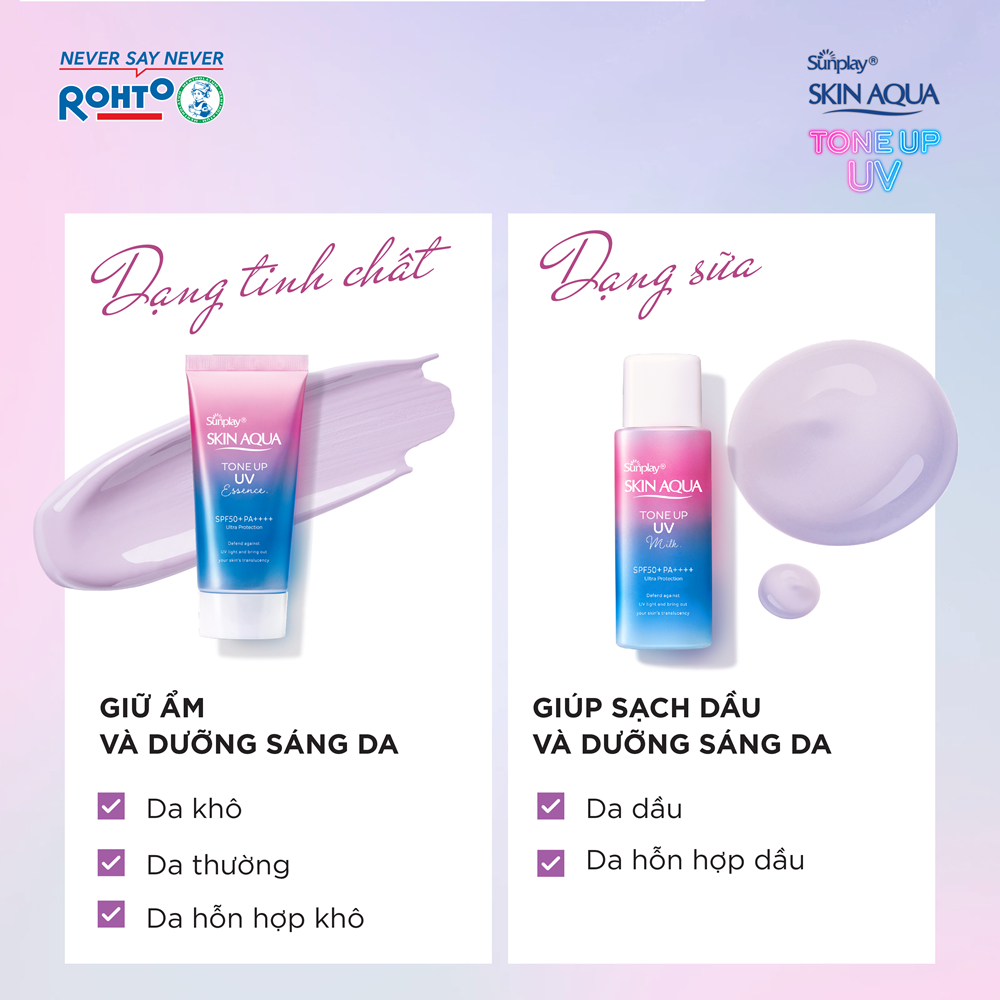Ảnh Tinh Chất Chống Nắng Hiệu Chỉnh Sắc Da Sunplay Skin Aqua Tone Up UV 50g 3