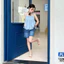 - Giày sandal nữ đế xuồng phối dây quai mảnh thiết kế basic màu nude cao 6cm - SB014.