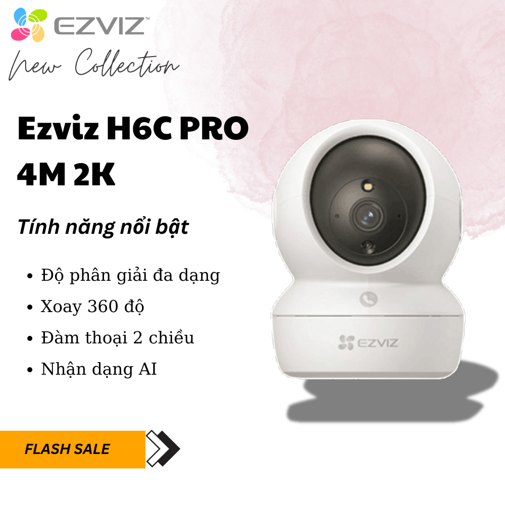 Ảnh Camera ip wifi ezviz H6C PRO 5M Quad HD (3K) và C6N Pro 3M bảo hành 2 năm 1