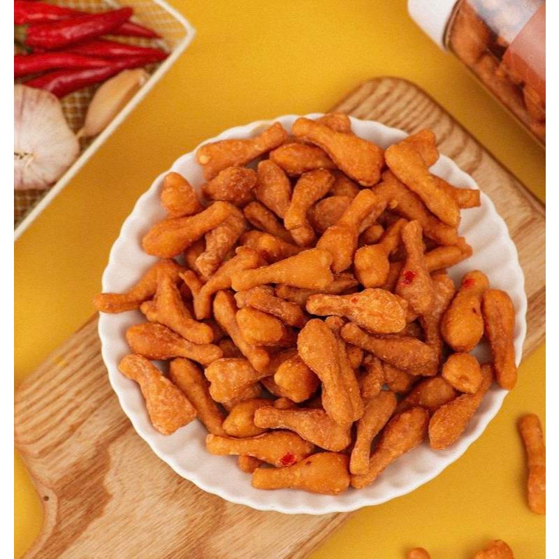 Combo 3 Bịch Quẩy Đùi Gà Túi Zip 500gram Gồm Các Vị Phô Mai/Bơ Sữa/Rong Biển