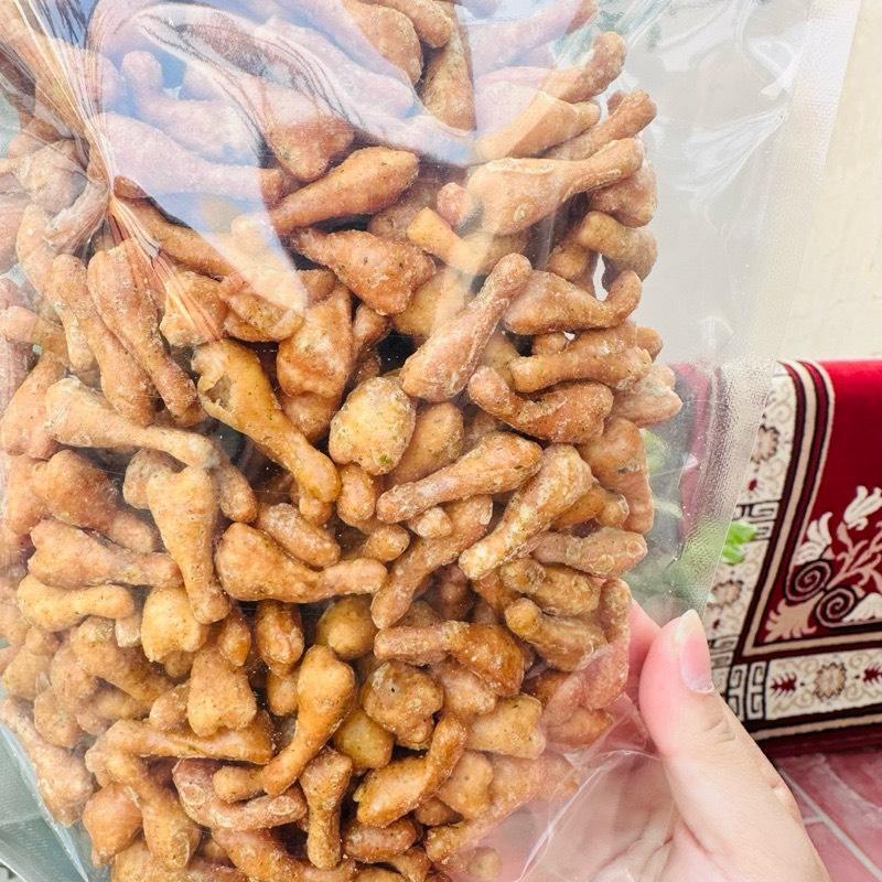 Combo 3 Bịch Quẩy Đùi Gà Túi Zip 500gram Gồm Các Vị Phô Mai/Bơ Sữa/Rong Biển