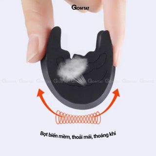 Lót mũi giày cao gót tăng size GOMTAT cao cấp, chất liệu cao su non an toàn chống rộng, chống gãy mũi giày - PY-2503