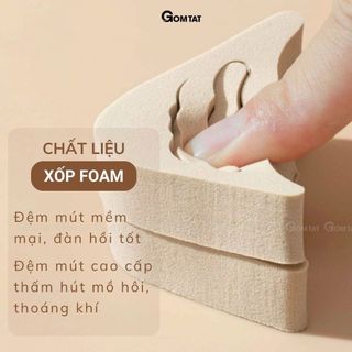 Lót mũi giày cao gót tăng size GOMTAT cao cấp, chất liệu cao su non an toàn chống rộng, chống gãy mũi giày - PY-2503
