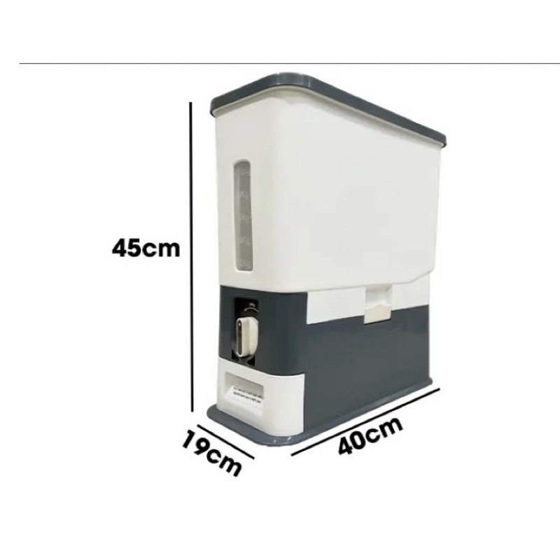 (TẶNG KHAY ĐÁ )Thùng đựng gạo thông minh dung tích 16kg Vinasu