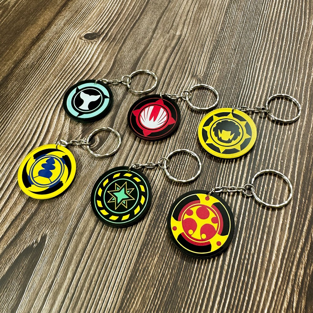 Móc Khóa Hurricanger Collection