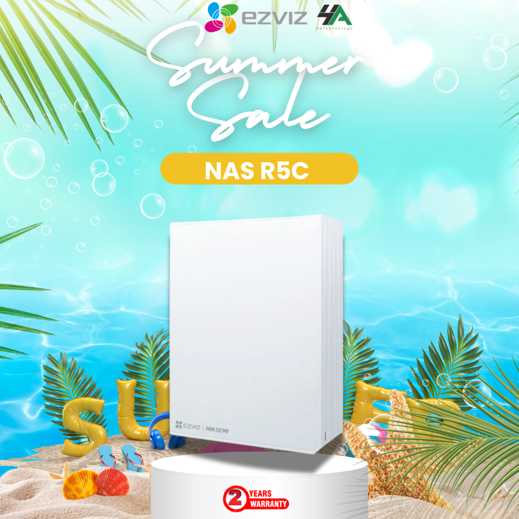Bộ lưu trữ NAS 8 kênh Ezviz CS-R5C chính hãng, chuyên dùng cho camera ...
