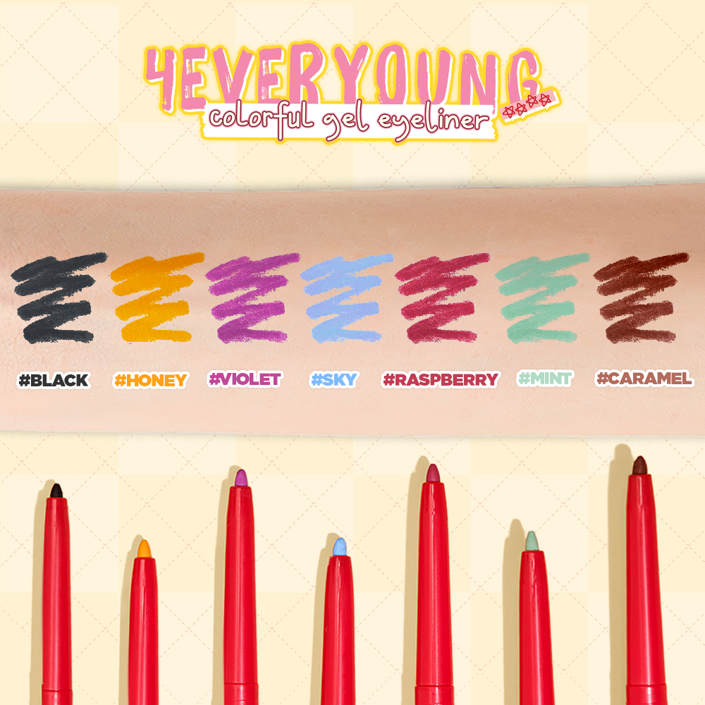 Bút Kẻ Mắt Horus 4Everyoung Colorful Gel Eyeliner 0.1g