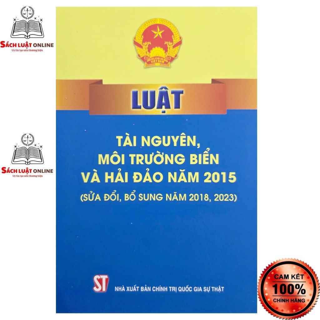 Sách LV2 - Luật tài nguyên môi trường biển và hải đảo (NXB Chính trị quốc gia sự thật)