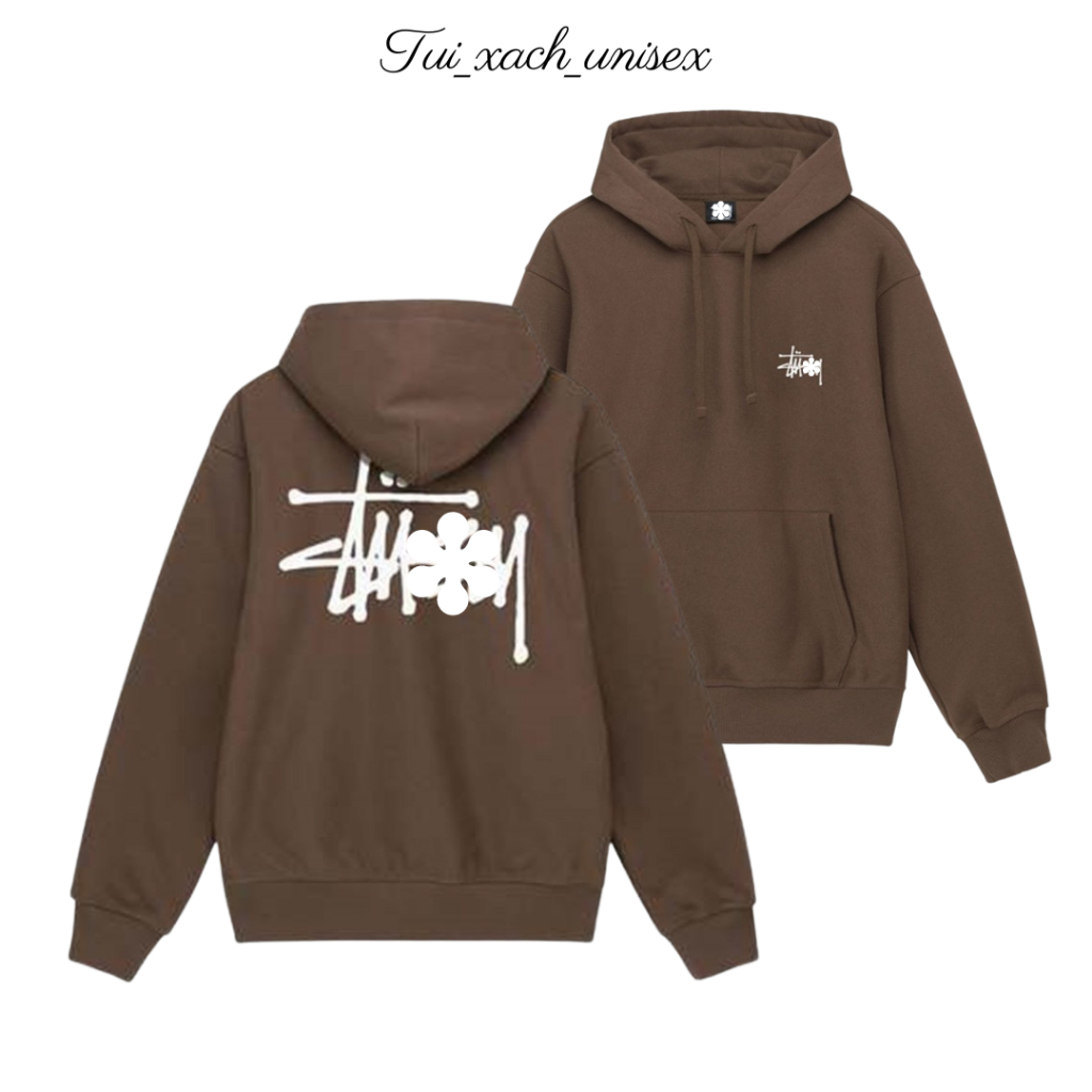 Áo Hoodie Chui Đầu STU Form Rộng Mũ Trùm 2 Lớp Ba Màu Vải Nỉ Cotton Cao Cấp Mẫu Hot Cho Nam Nữ Unisex SSL