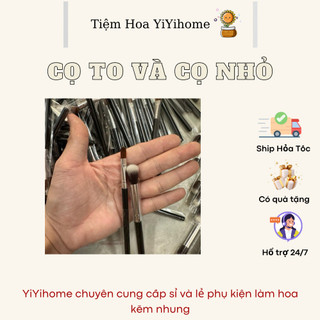 BẢNG PHẤN LÊN MÀU ĐẸP CHO HOA KẼM NHUNG VÀ CỌ TÁN CÁNH HOA XINH ĐẸP ĐỒ THỦ CÔNG HANDMADE YIYIHOME