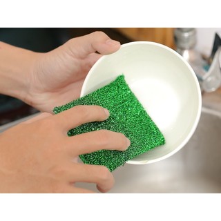 Miếng cước xốp rửa chén bát 5 cái kim tuyến đa năng tiện dụng