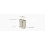 Thùng đựng đồ giặt 3 ngăn có quai xách Joseph Joseph Tota Trio 90L — ảnh 6
