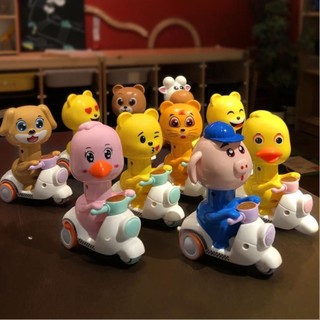 Đồ Chơi Thú Nhấn Chạy Cót, Đồ Chơi Nhấn Đầu Là Chạy Vui Nhộn Tăng Cường Vận Động Cho Bé Yêu 89012
