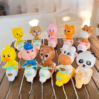 Đồ Chơi Thú Nhấn Chạy Cót, Đồ Chơi Nhấn Đầu Là Chạy Vui Nhộn Tăng Cường Vận Động Cho Bé Yêu 89012