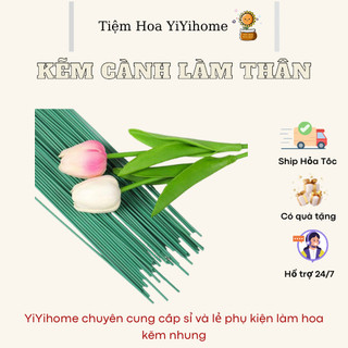 Kẽm Cành Làm Thân Cây Hoa Giả, Cắm Hoa Sáp