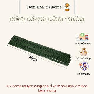 Kẽm Cành Làm Thân Cây Hoa Giả, Cắm Hoa Sáp