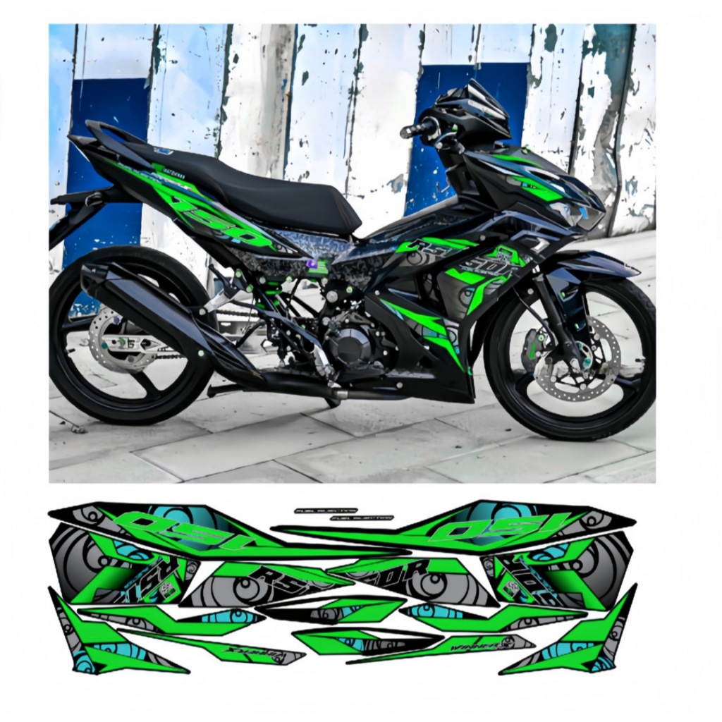 Tem rời winner x v3 cao cấp chất liệu in 3 lớp PPF chống nước,không phai màu,NHÃN DÁN.
