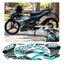 TEM RỜI EXCITER 155 CAO CẤP CHẤT LIỆU IN 3 LỚP PPF CHỐNG NƯỚC KHÔNG PHAI MÀU,NHÃN DÁN.