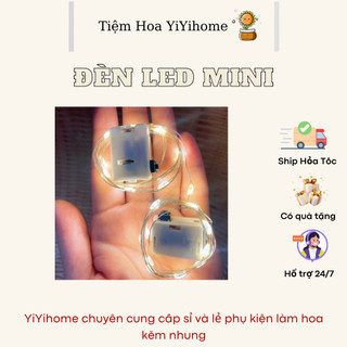 DÂY ĐÈN LED MINI 1MÉT, 2MÉT CHẠY BẰNG PIN TRANG TRÍ NHÀ CỬA DECOR
