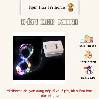 DÂY ĐÈN LED MINI 1MÉT, 2MÉT CHẠY BẰNG PIN TRANG TRÍ NHÀ CỬA DECOR