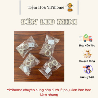 DÂY ĐÈN LED MINI 1MÉT, 2MÉT CHẠY BẰNG PIN TRANG TRÍ NHÀ CỬA DECOR