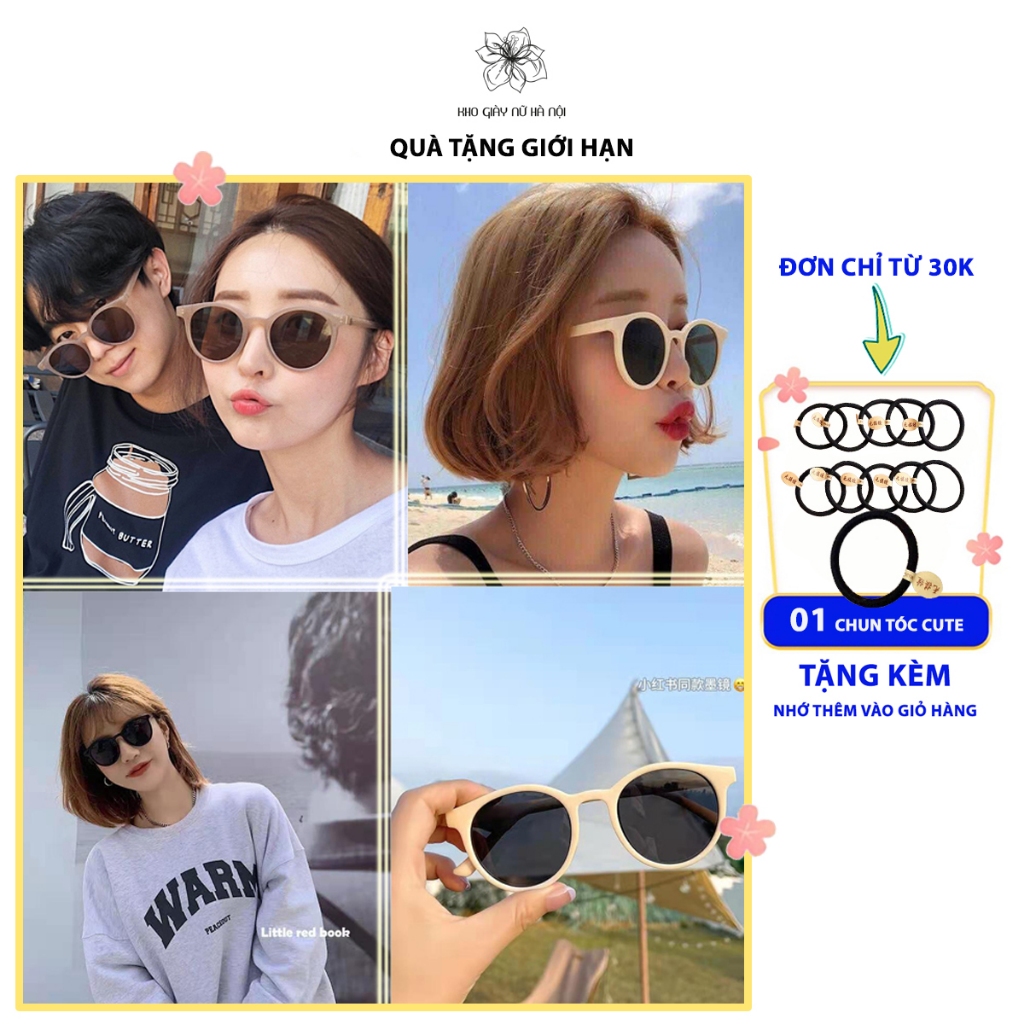 XẢ HÀNG - Kính đen đi biển thời trang chống nắng KI05
